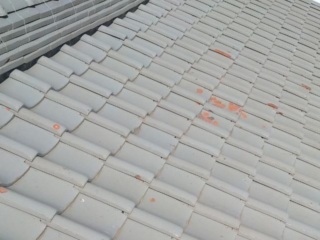 姫路市の劣化していた屋根瓦